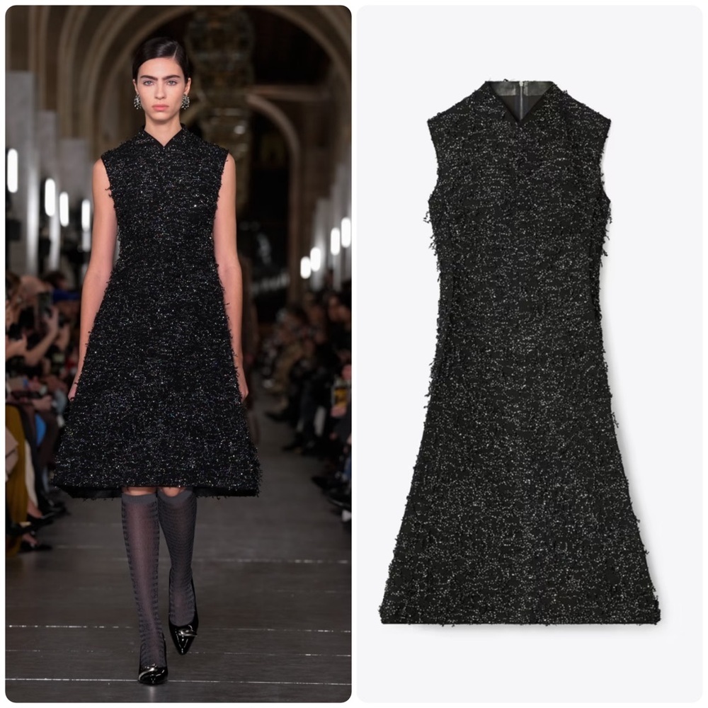 New Tory Burch Sequined Fringe Dress